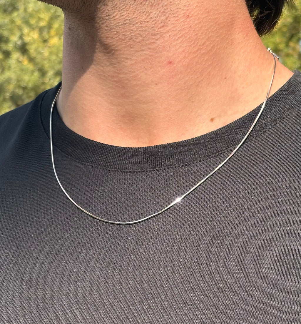 FLAT SNAKE CHAIN